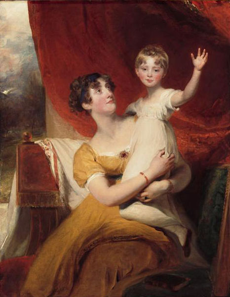 «Леди Джейн Орд с дочерью Анной» 1810-1812