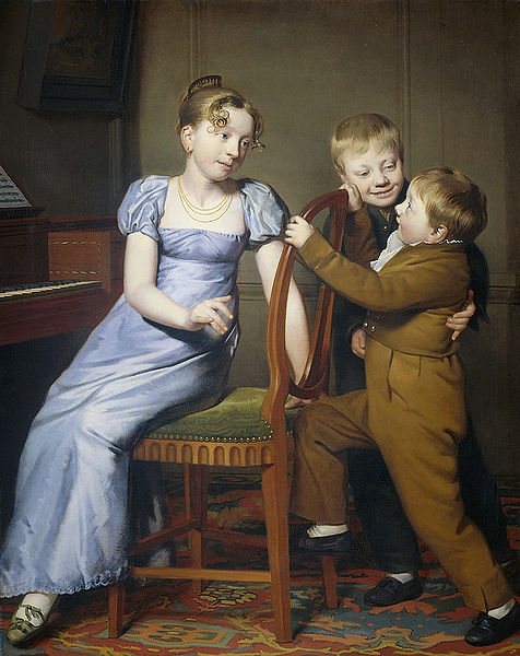 «Алида Ливингстон Армстронг с дочерью» 1810 год