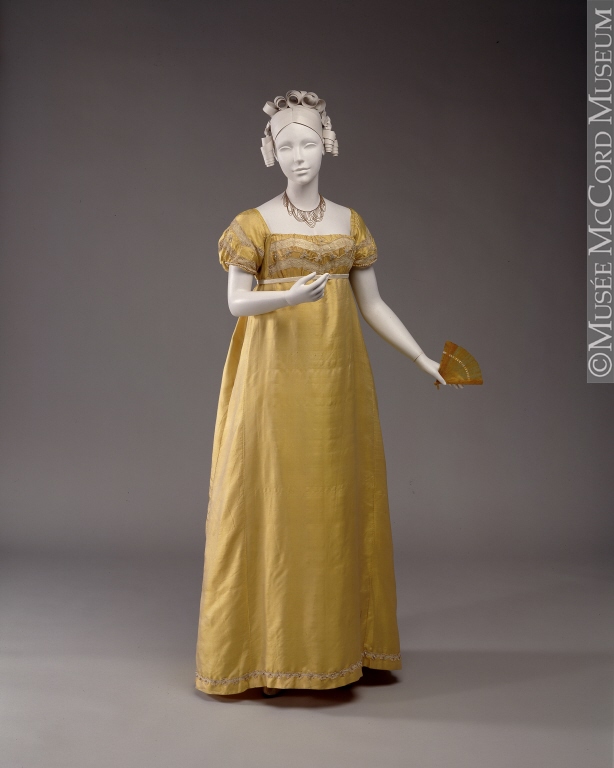 Платье 1810 года. Материал – шелк